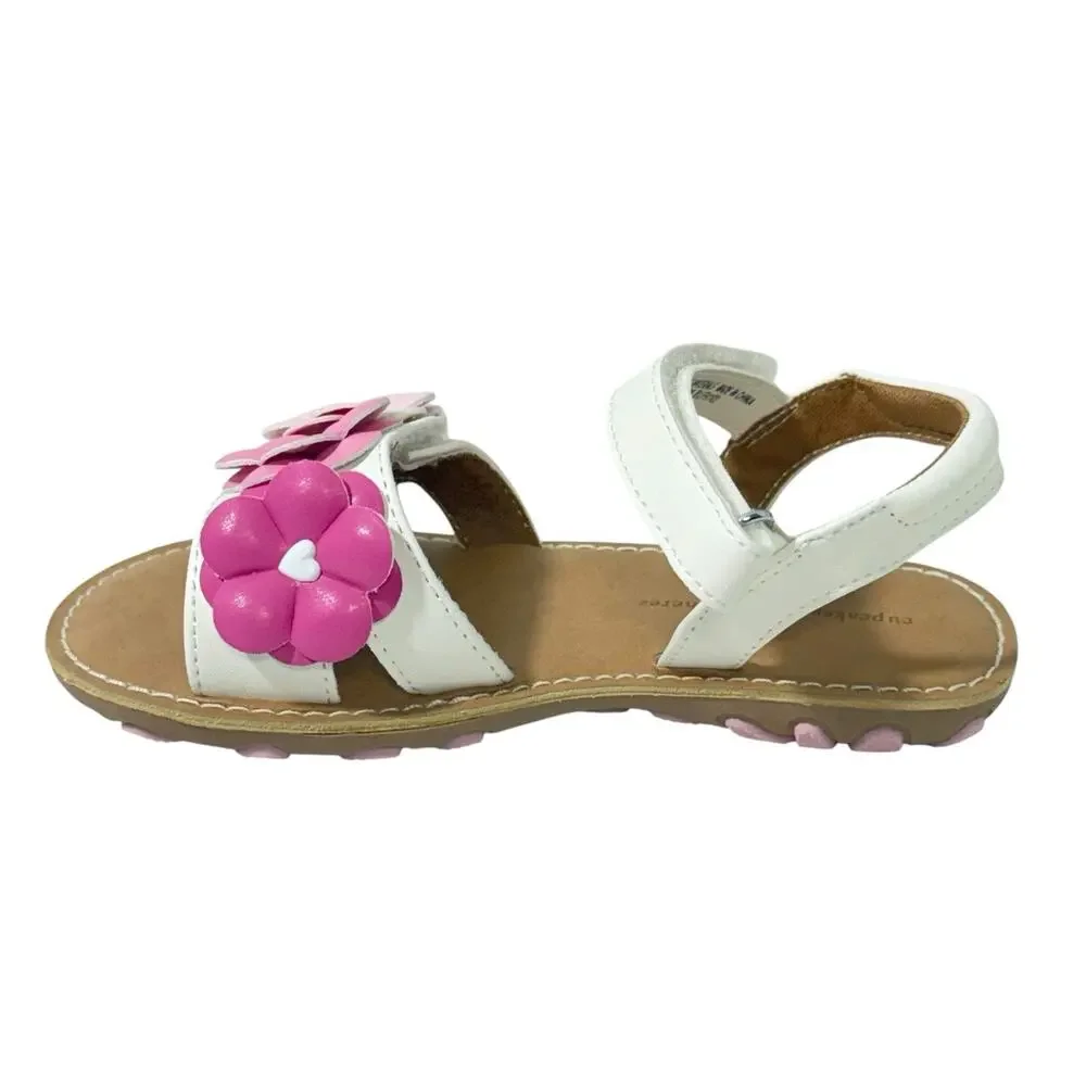 Cupcakes and Cashmere floral band Girls Adjustable Sandals SZ/10